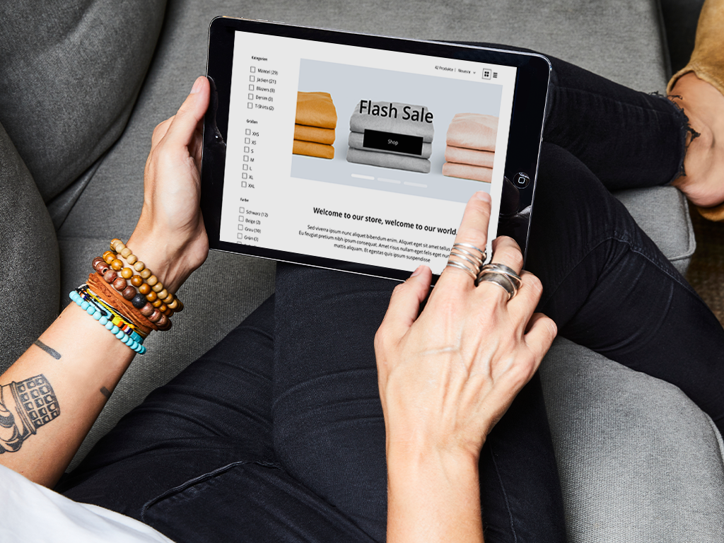 screenshot of Lightspeed eCommerce